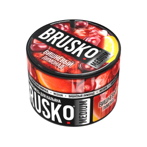 Купить Табак Brusko Medium, 50гр "Вишнеый лимонад" Табак Brusko Medium, 50гр "Вишнеый лимонад"