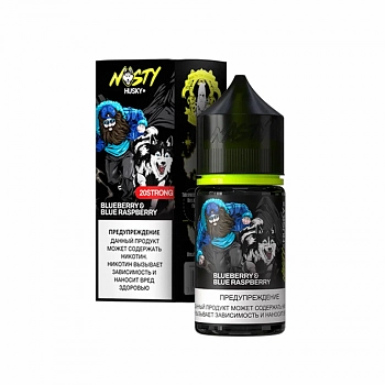 Ар Nasty X Husky STRONG "Blueberry & Blue Raspberry" 30-20