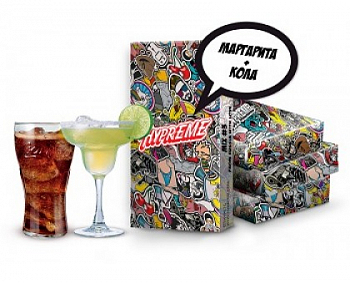 Табак Hypreme Red Line , 40гр "Mix 3 / Маргарита, кола"